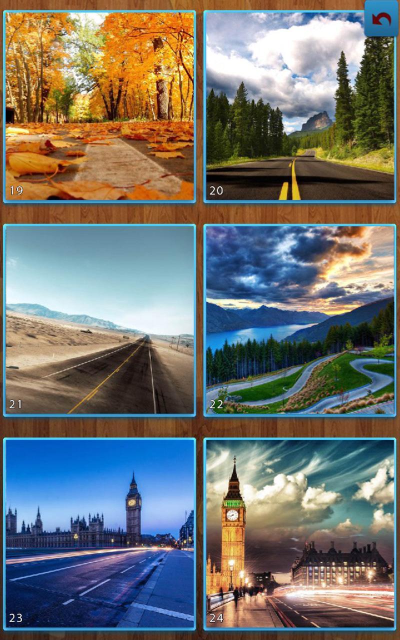 Road Jigsaw Puzzles Game Screenshot