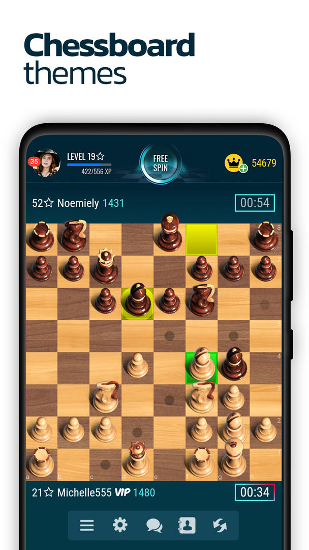 온라인 체스 게임 스크린 샷
