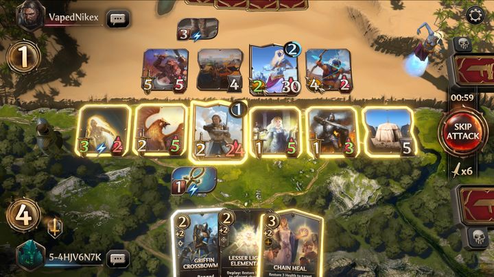 Might & Magic Fates TCG Game Screenshot
