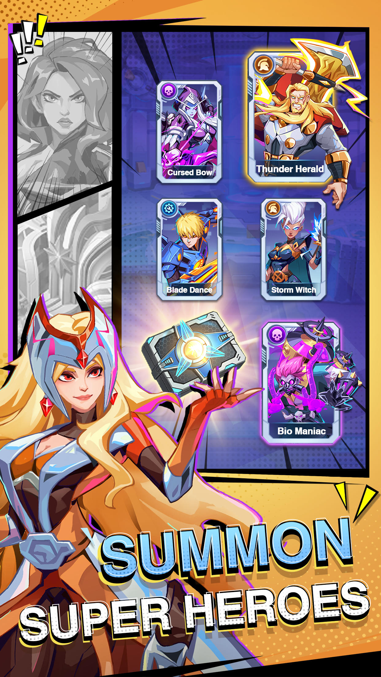 Screenshot of Heroes Bang: Idle RPG Arena