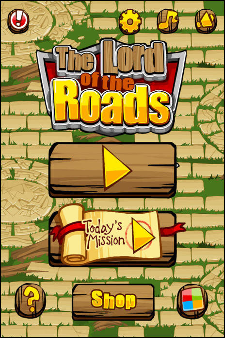 Cuplikan Layar Game The Lord of the Roads
