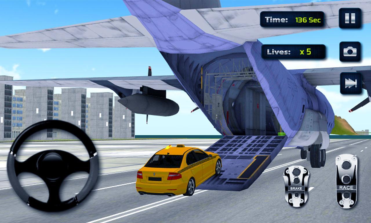 Airplane Car Transporter 2016 Game Screenshot