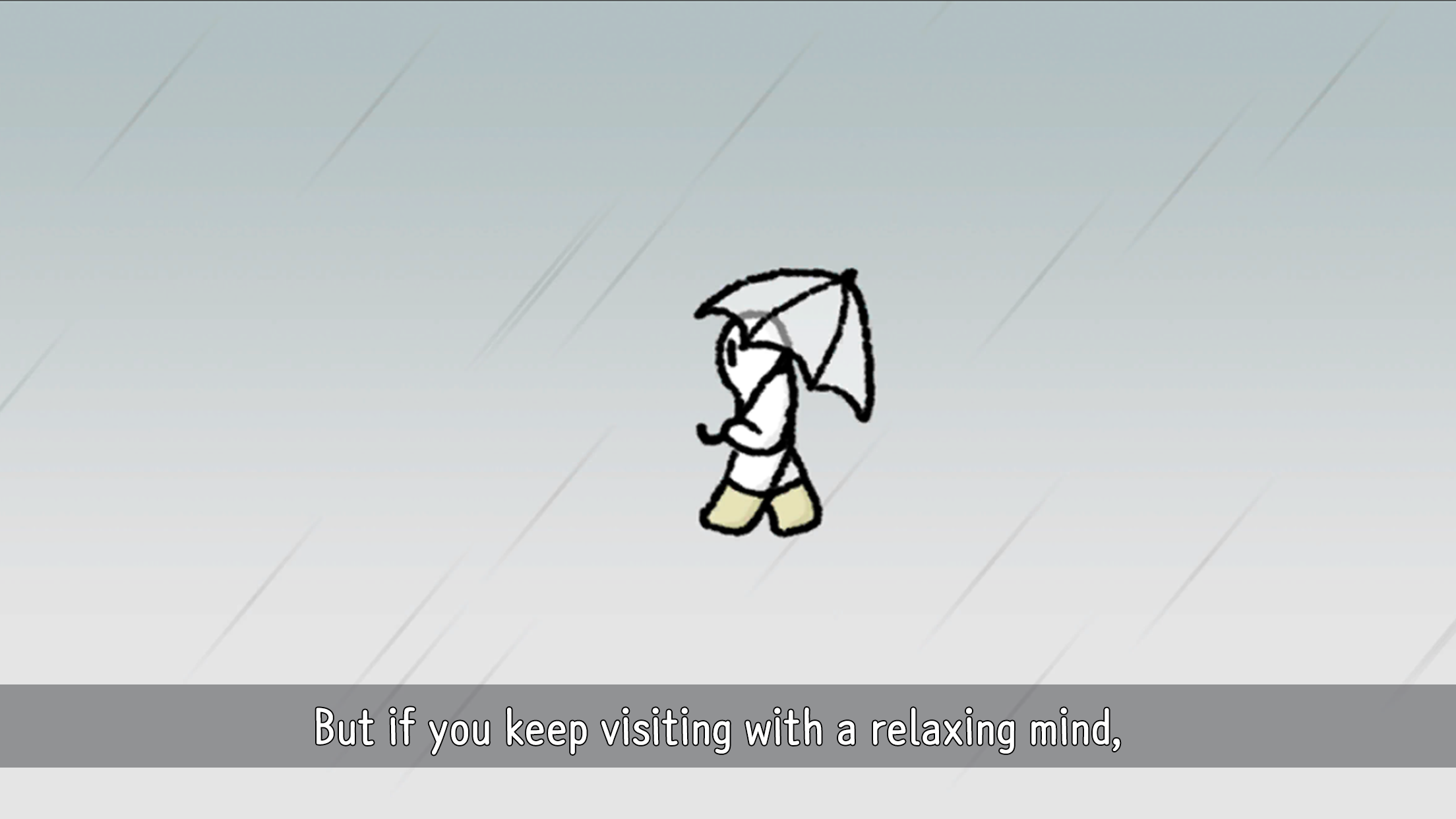 Rainy single room Game Screenshot