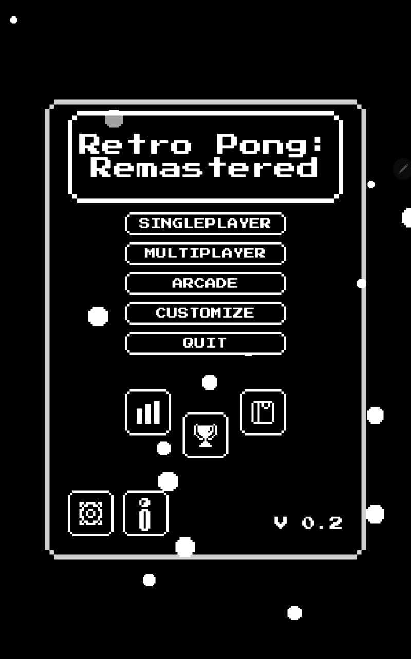 Retro Pong: Remastered Game Screenshot