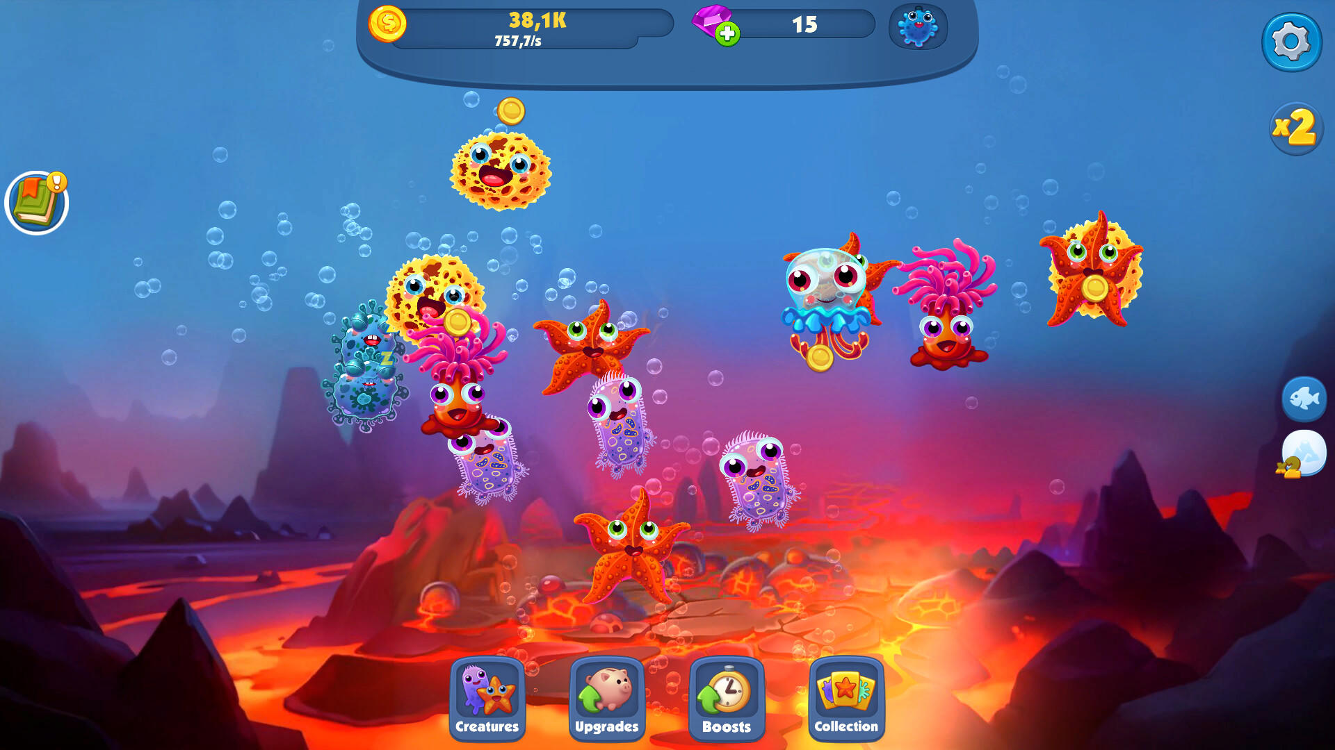 Screenshot of Game of Evolution