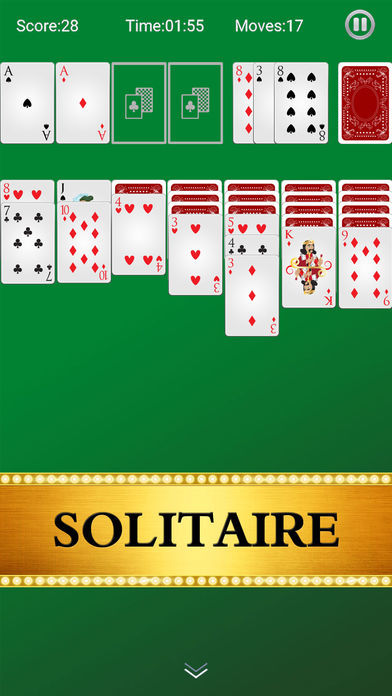 Solitaire - Relaxing klondike ภาพหน้าจอเกม