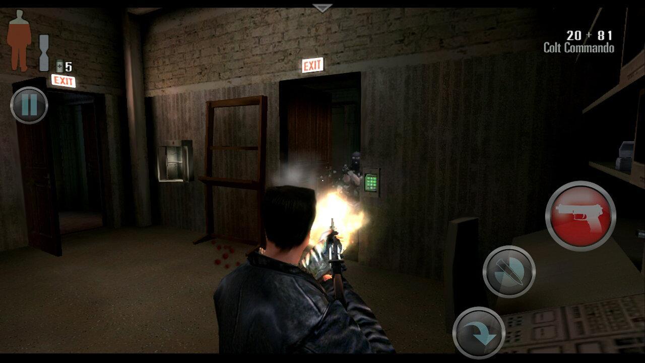 Screenshot of Max Payne Mobile