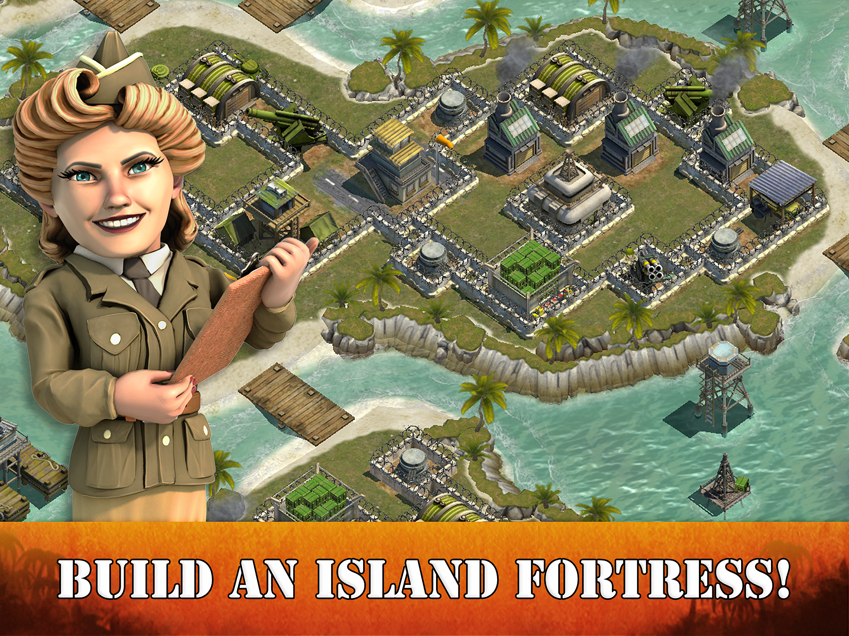 Battle Islands Game Screenshot