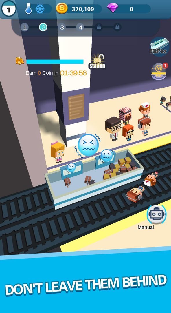 Screenshot of Subway Tycoon: Underground Man