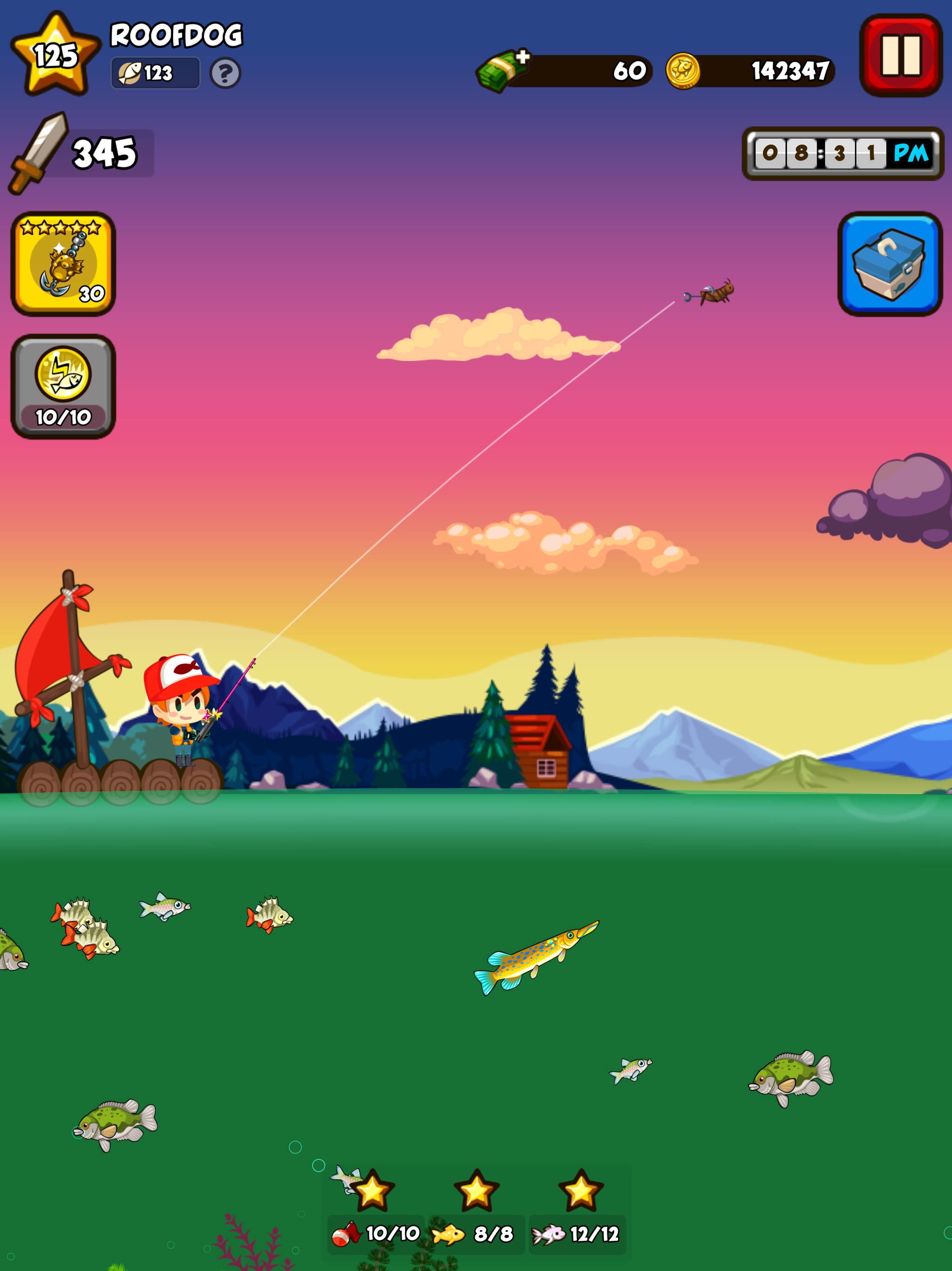 Fishing Break Game Screenshot