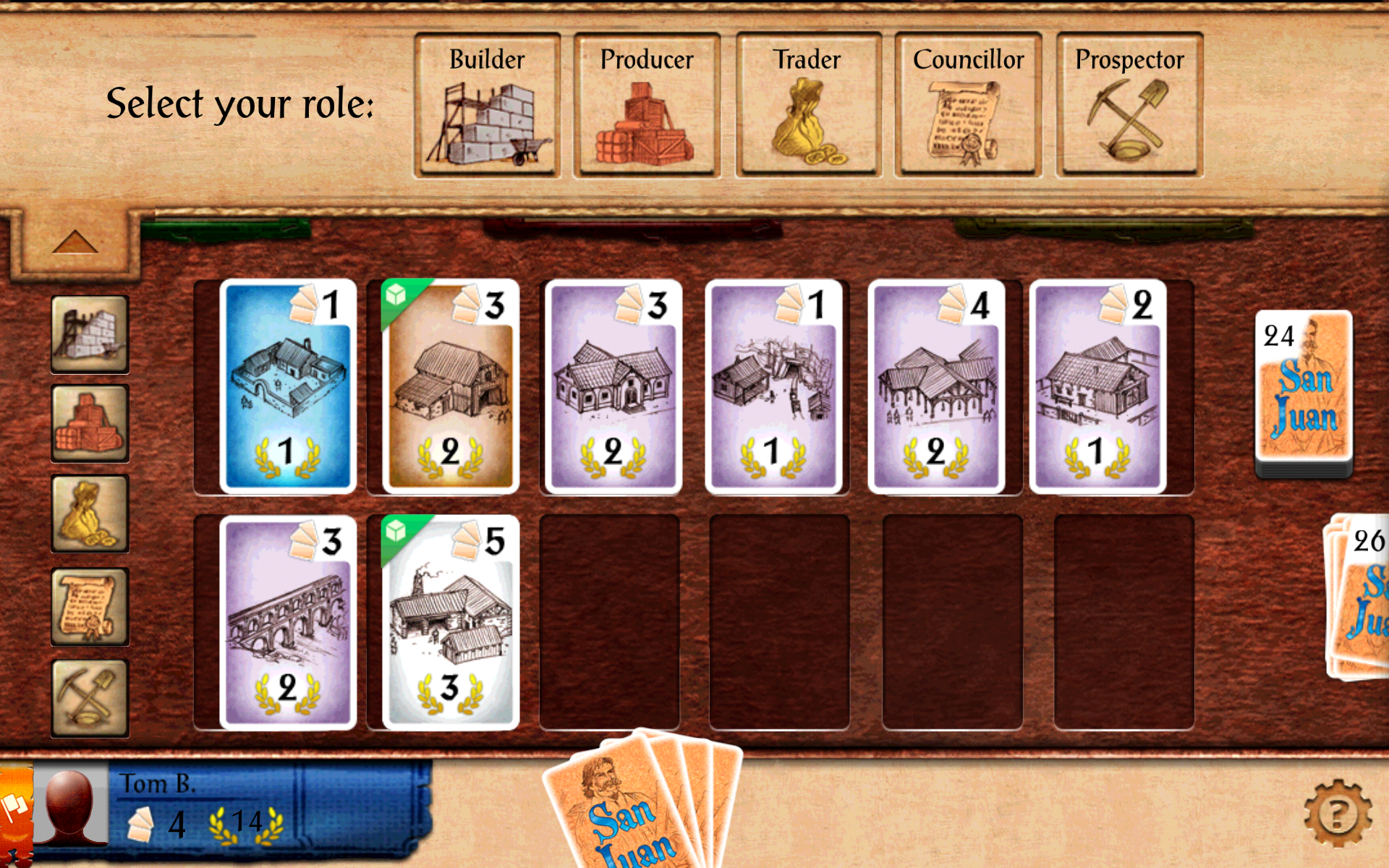 San Juan Game Screenshot