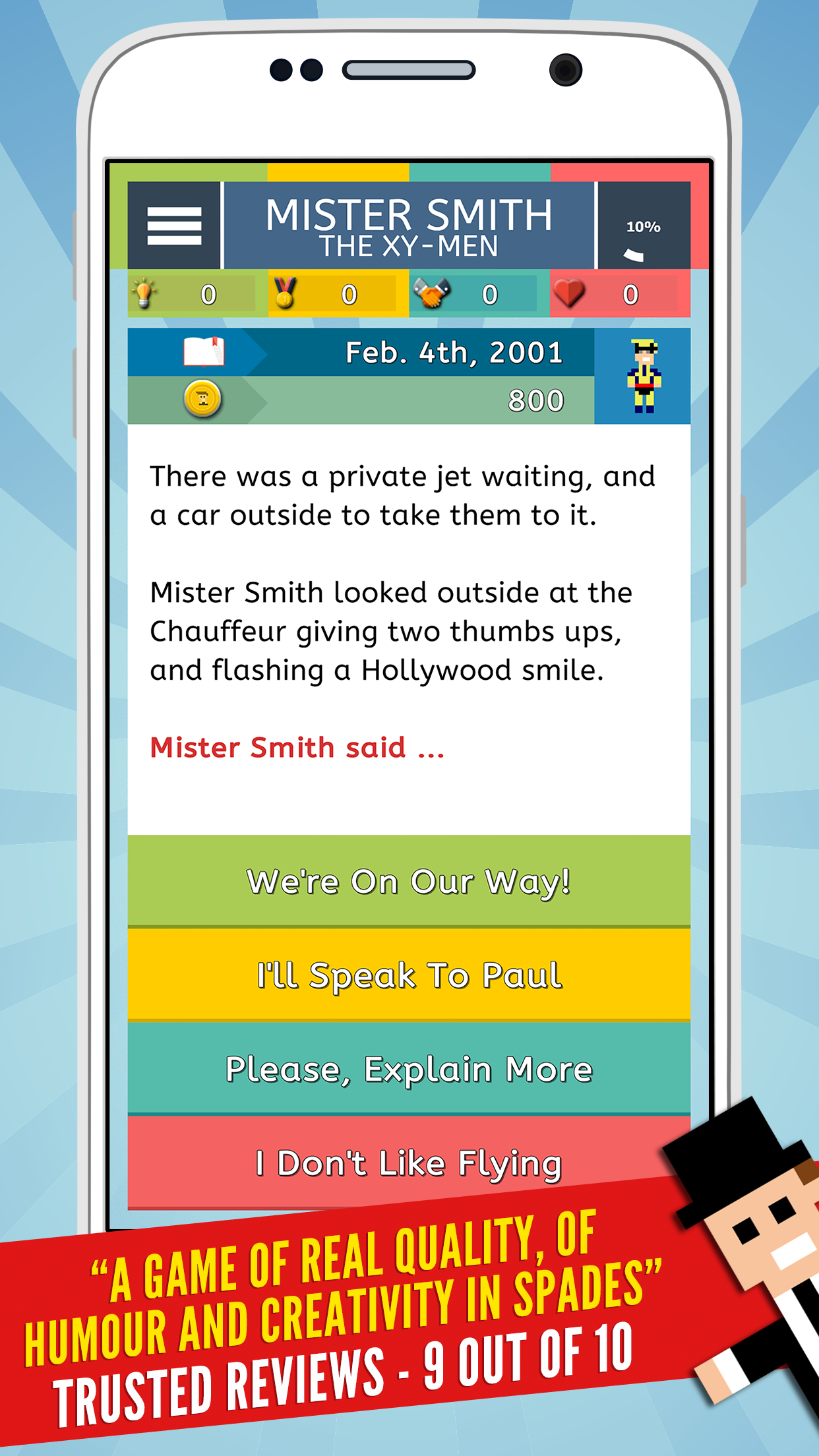 Mister Smith & His Adventures Game Screenshot