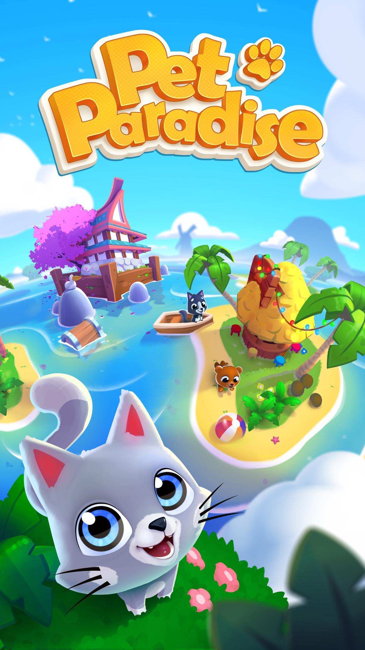 Pet Paradise - Bubble Shooter Game Screenshot