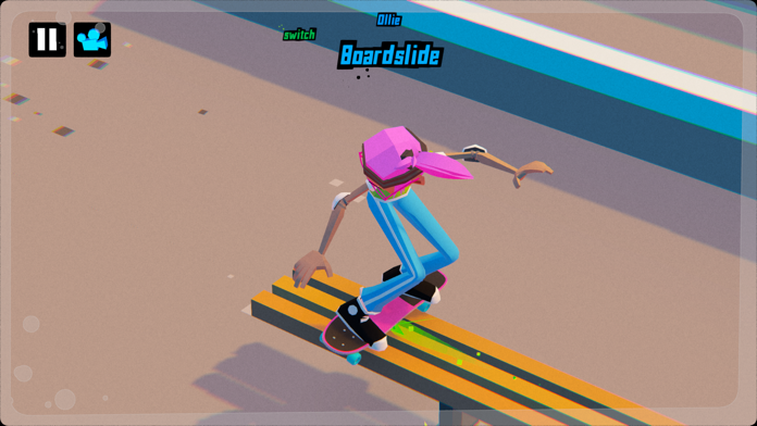 Pocket Skate 게임 스크린 샷