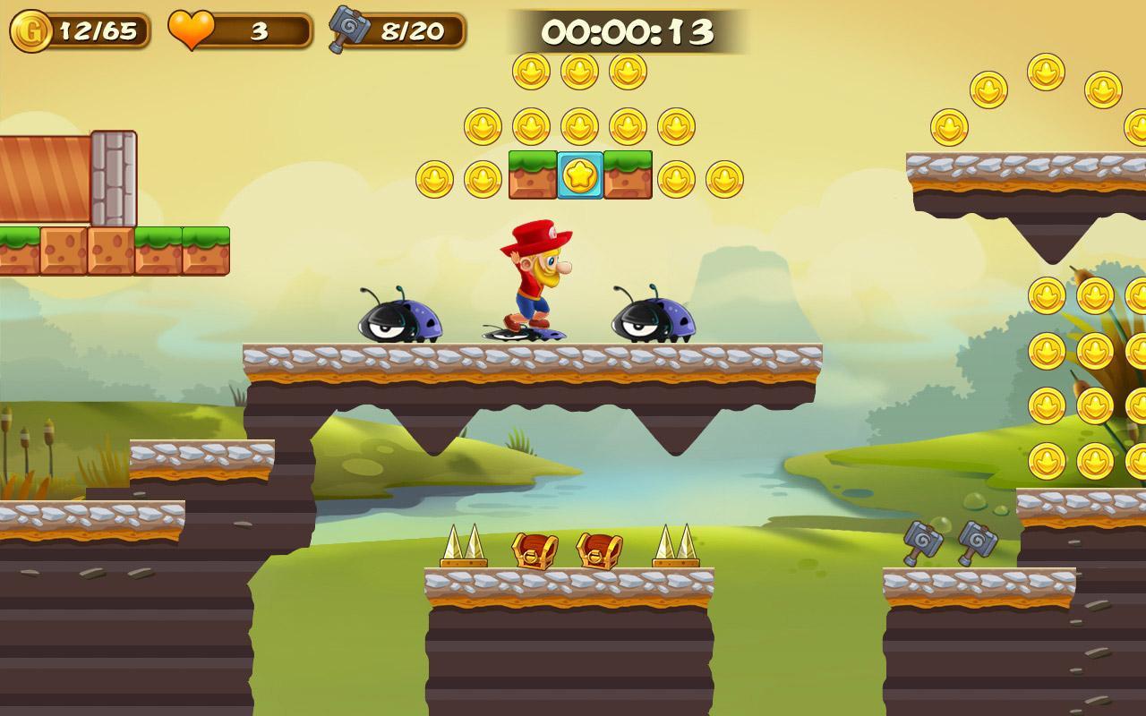 Super  Adventure of Jabber Game Screenshot