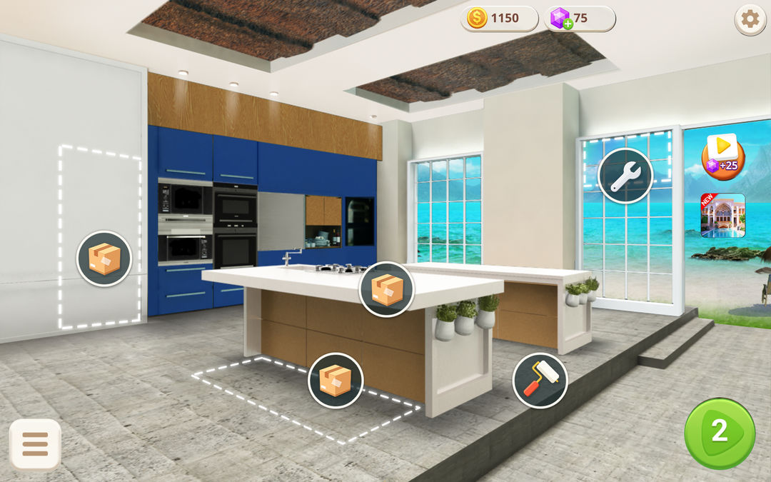 Home Design Game Offline ภาพหน้าจอเกม