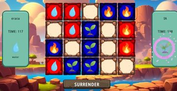 Captura de Tela do Jogo Elemental Flip