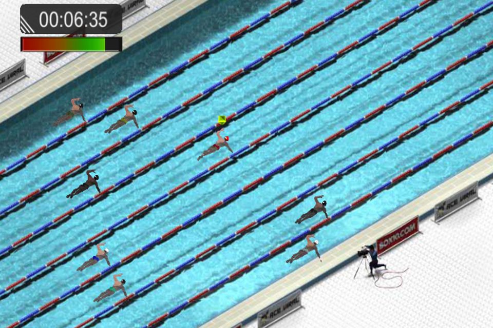 Screenshot of Swimming Race 2016