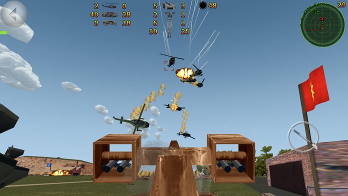 Screenshot of Desert War 3D - Strategy game
