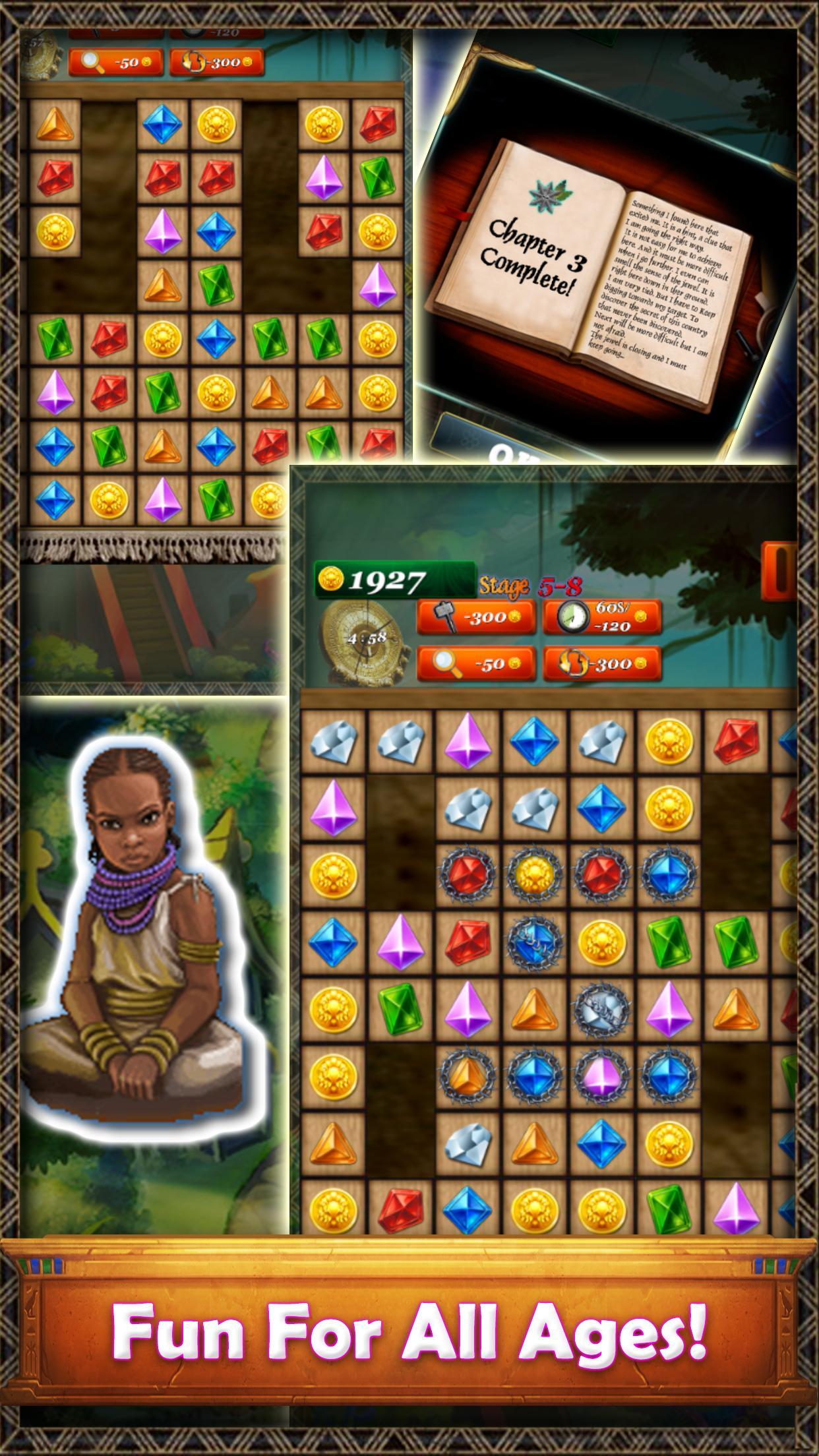 Cuplikan Layar Game Jewel Super World I