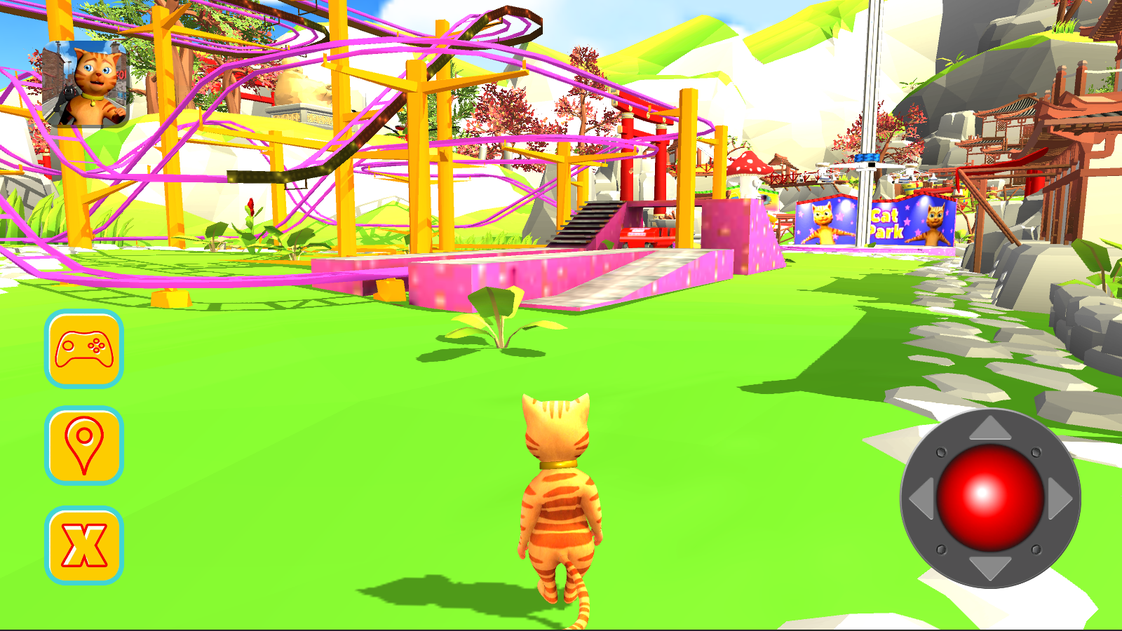 Screenshot 1 of แมวสวนสนุก: Idle เอเชียสวนสนุกจำลอง 240328