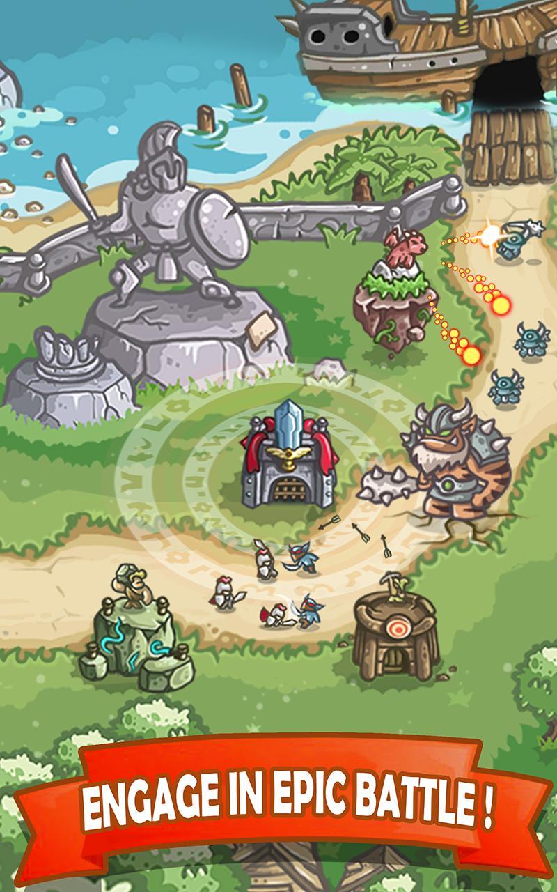 Screenshot 1 of Defesa do Reino 2: Guerreiros do Império 1.4.1