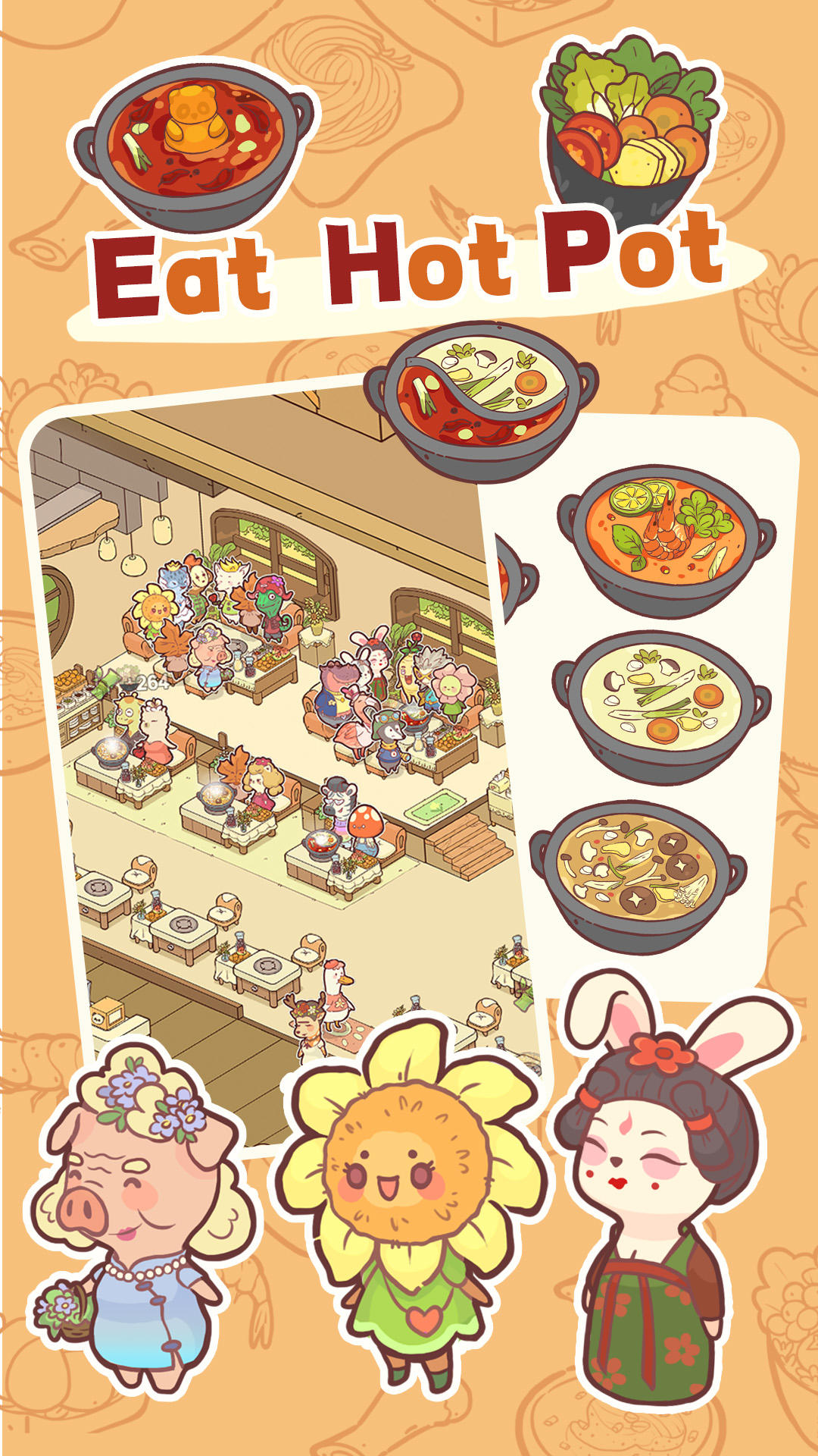 Panda Restaurant Game Screenshot