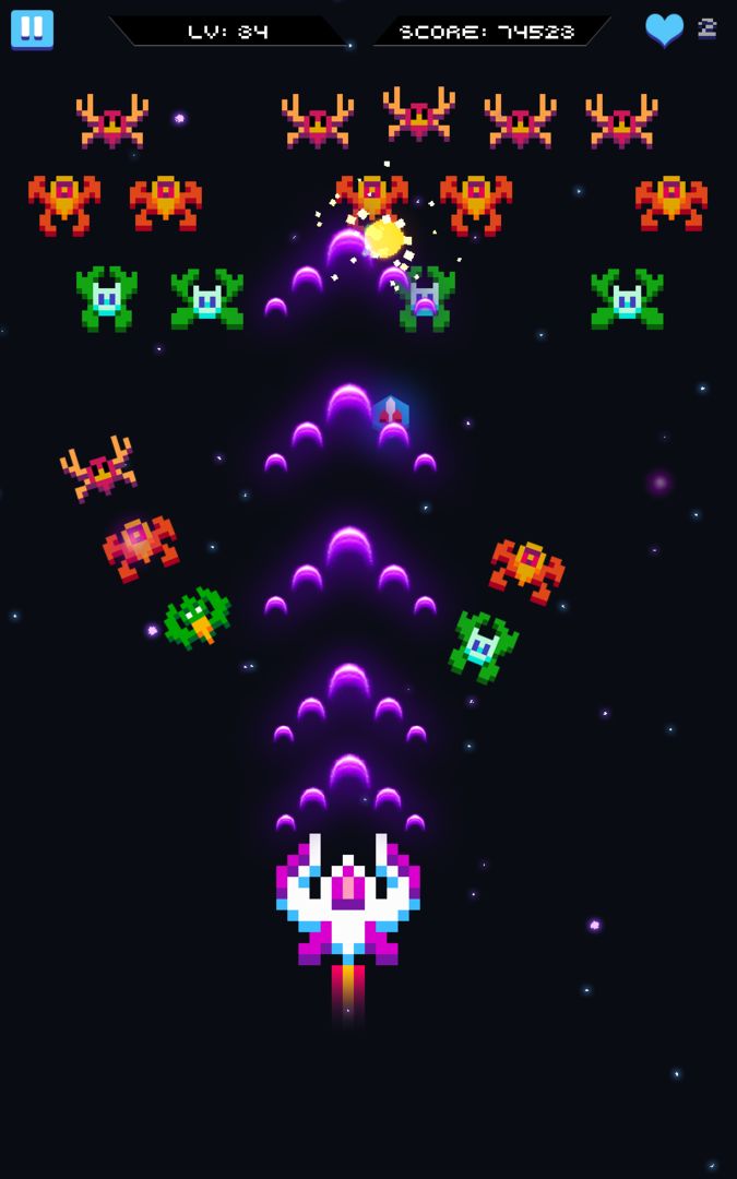 Galaxy Shooter screenshot game