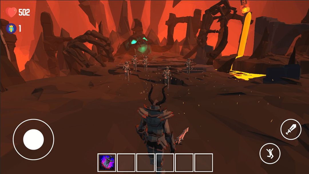 Screenshot of Hell arena