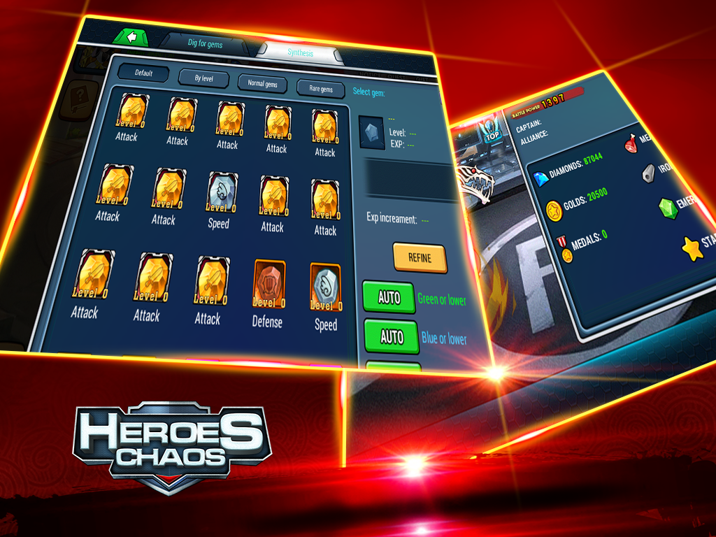 Heroes Chaos Game Screenshot