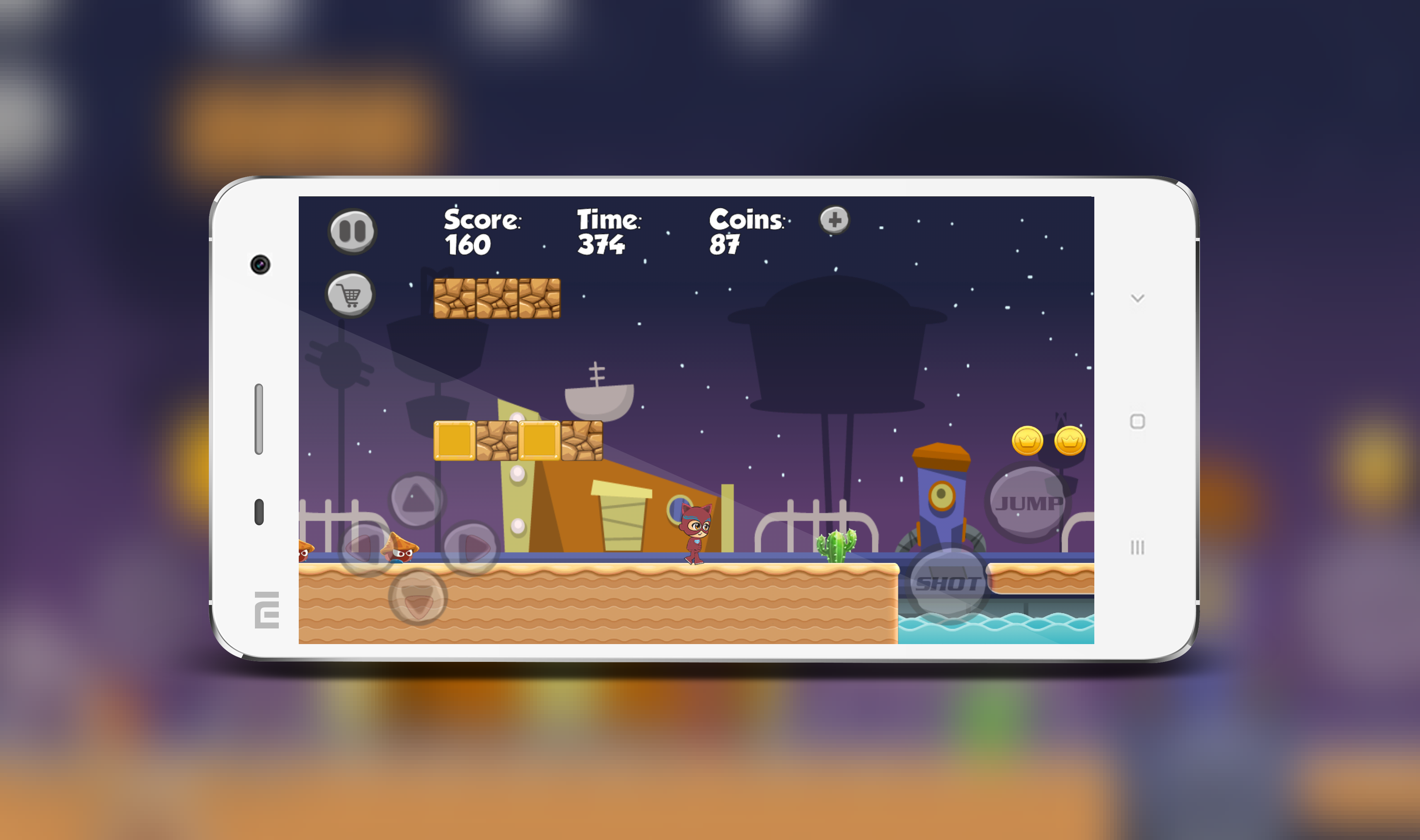 PJ Super Masks Adventure Game Screenshot