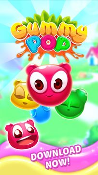 Gummy Pop: Chain Reaction Game Game Screenshot