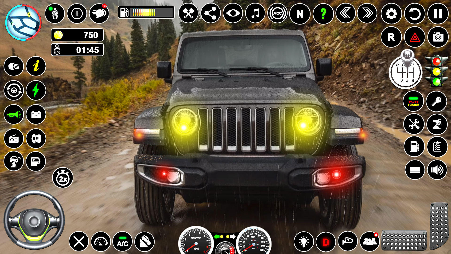 Screenshot of Indian Jeep Wala Games 3D