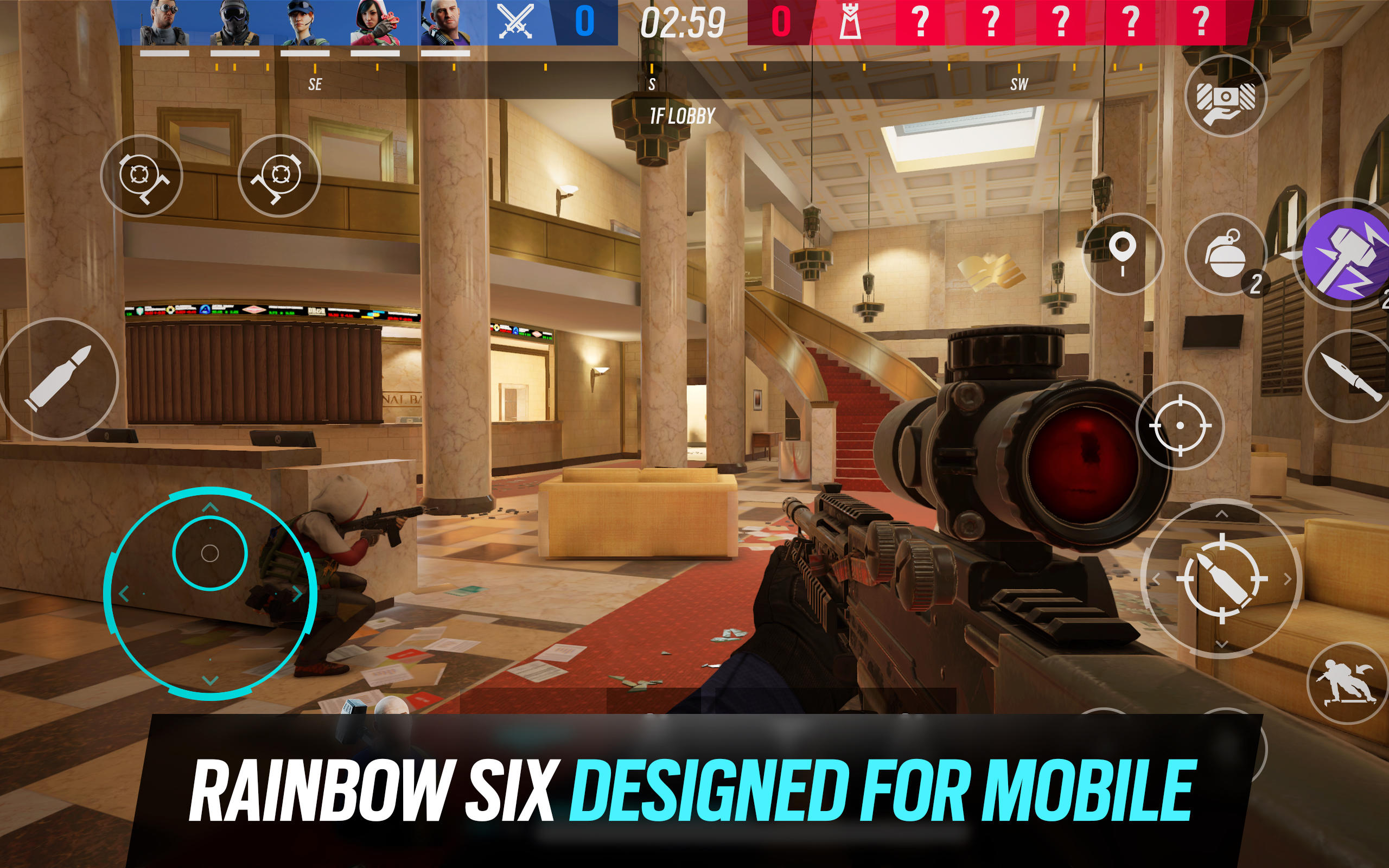 Ubisoft anuncia Tom Clancy's Rainbow Six Mobile para Android e iOS