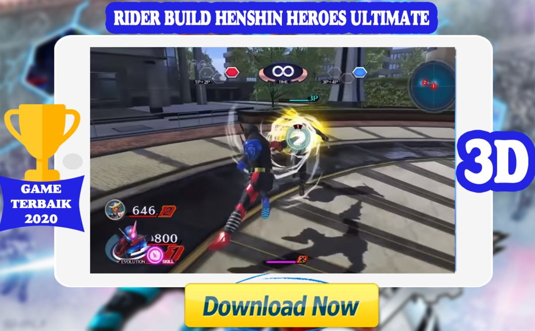 Screenshot of Rider Fighters Build Henshin Wars Legend Ultimate