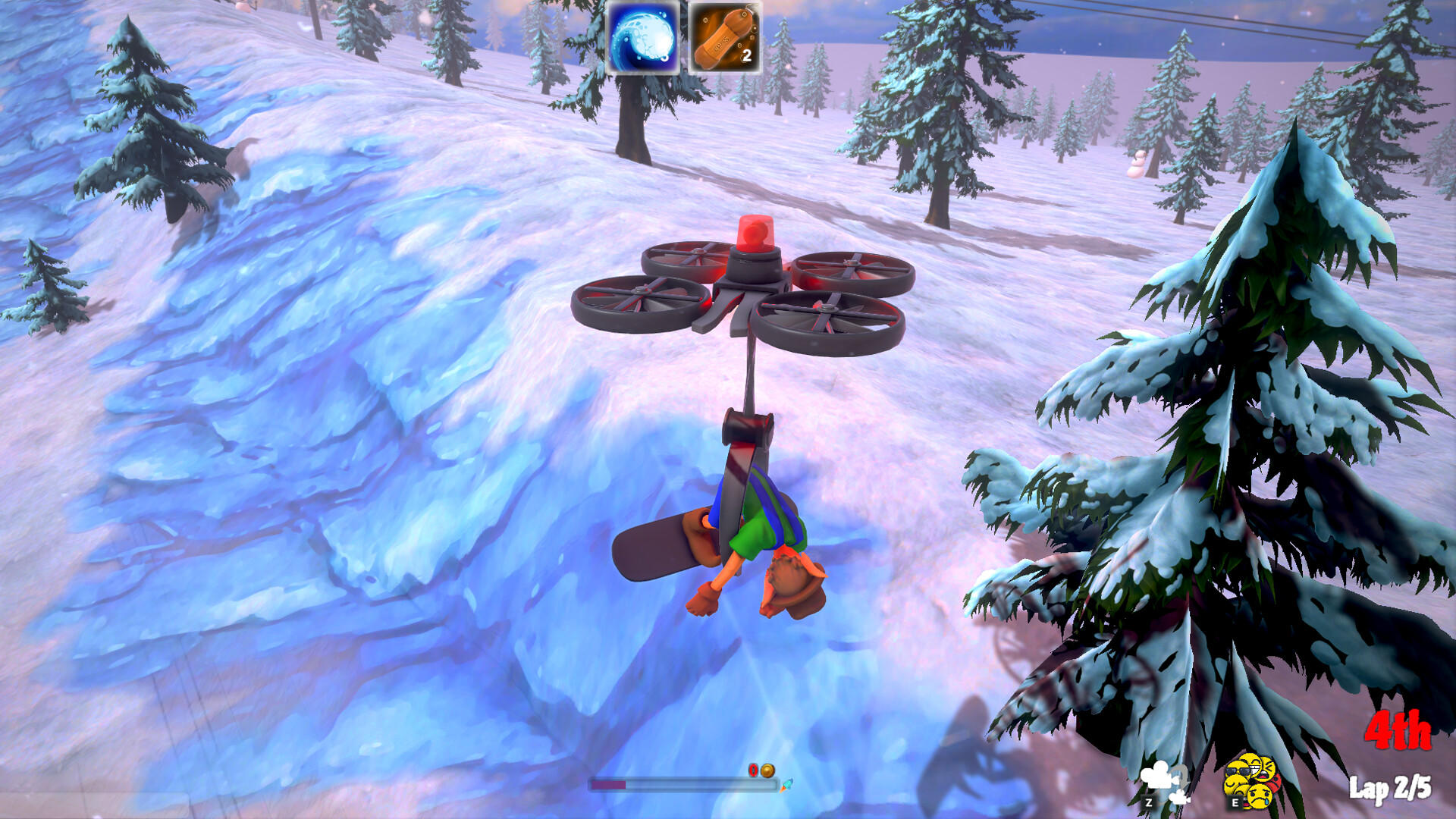 Elfboarders screenshot game
