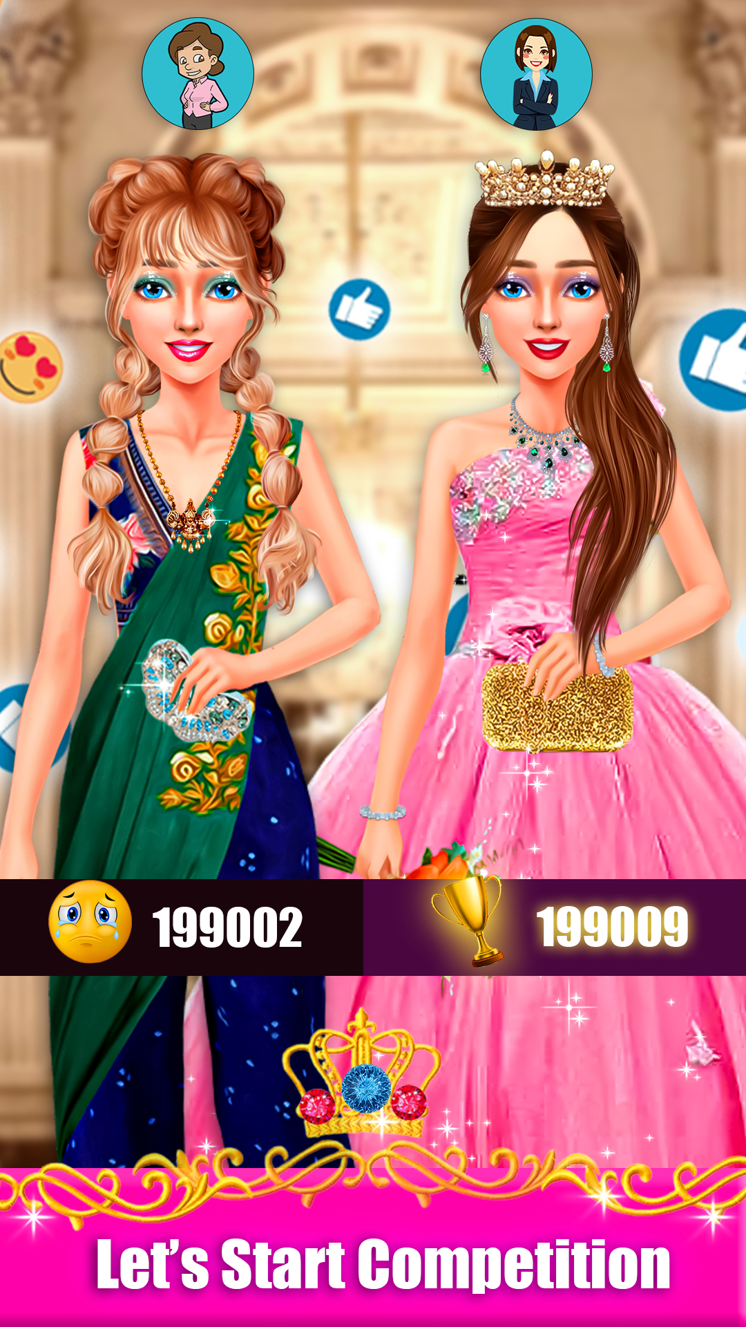 Fashion Games: Makeup Dress up Game Screenshot