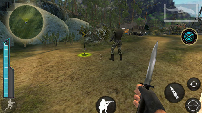Last Commando Mountain Sniper screenshot game