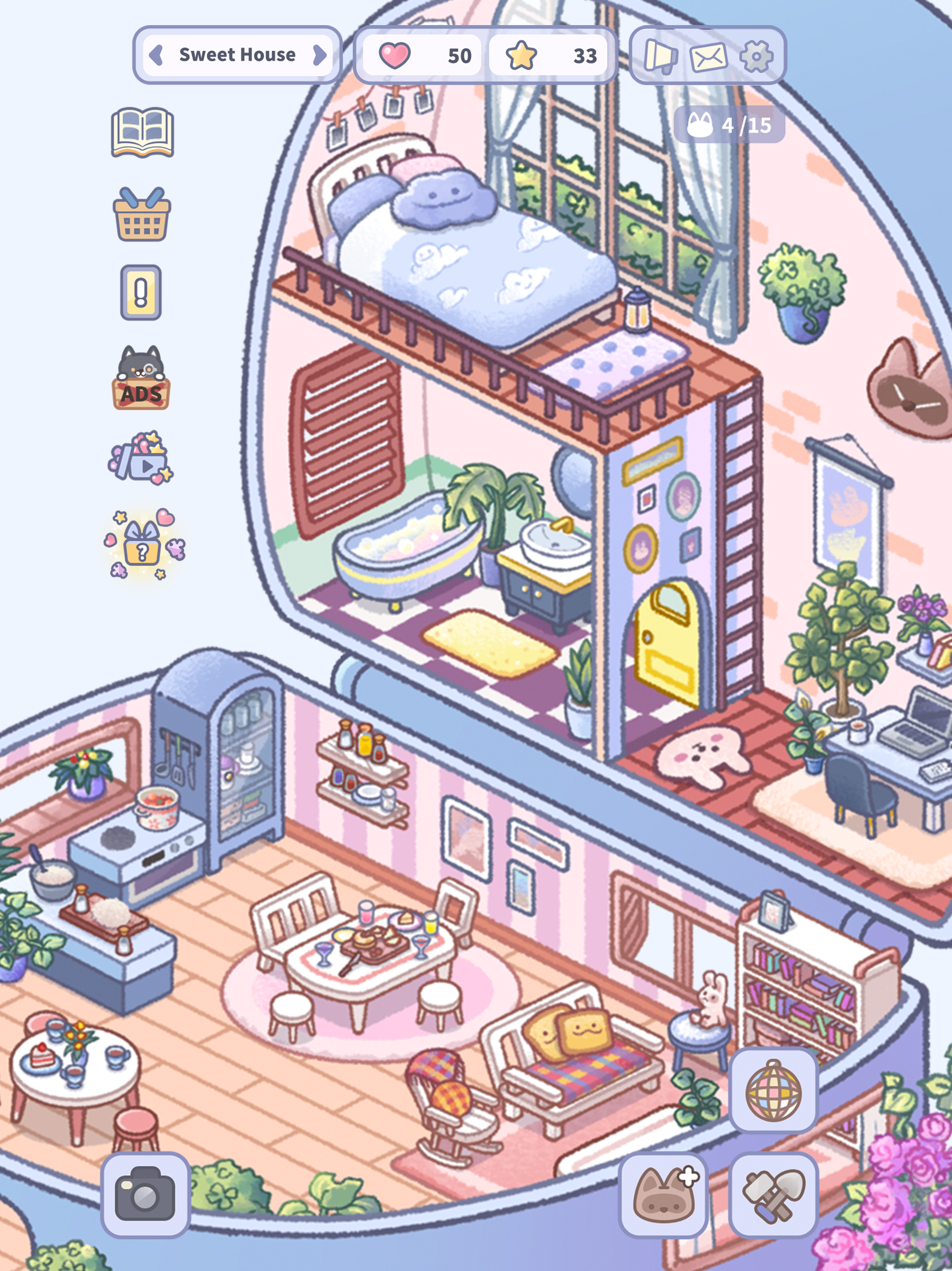 Healing Pocket Game Screenshot