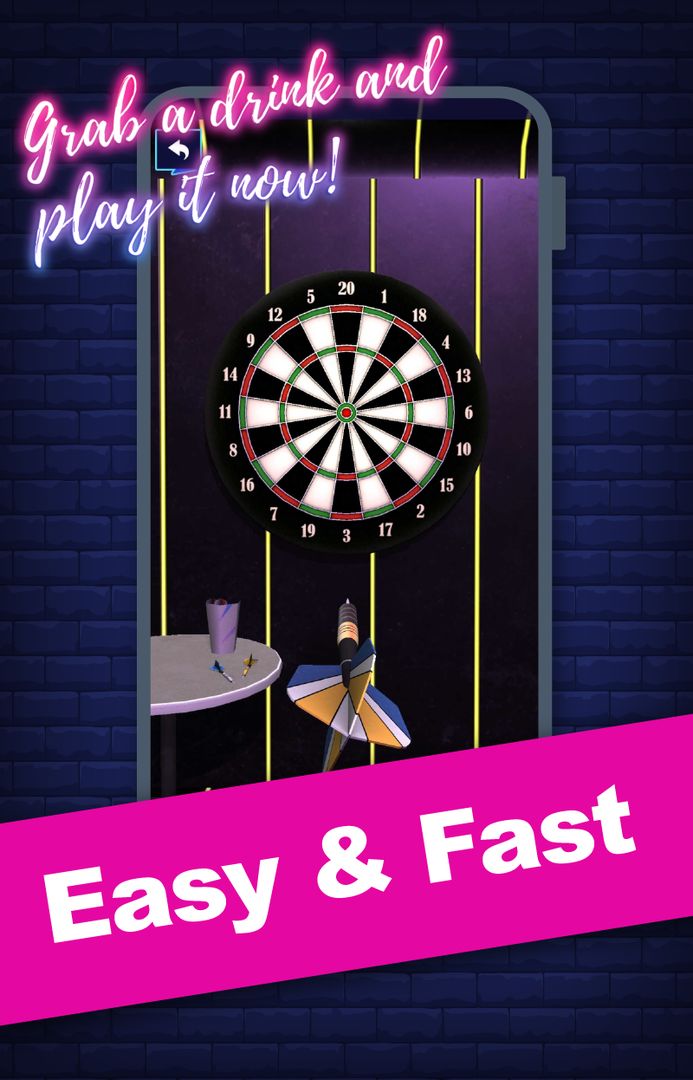 Screenshot of (JP Only) Darts and Chill: Free, Fun, Relaxing