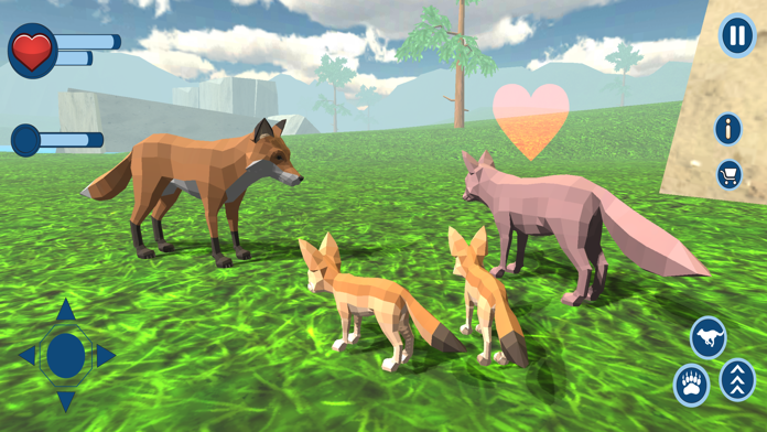 Wildlife Fox Simulator Hunting Game Screenshot