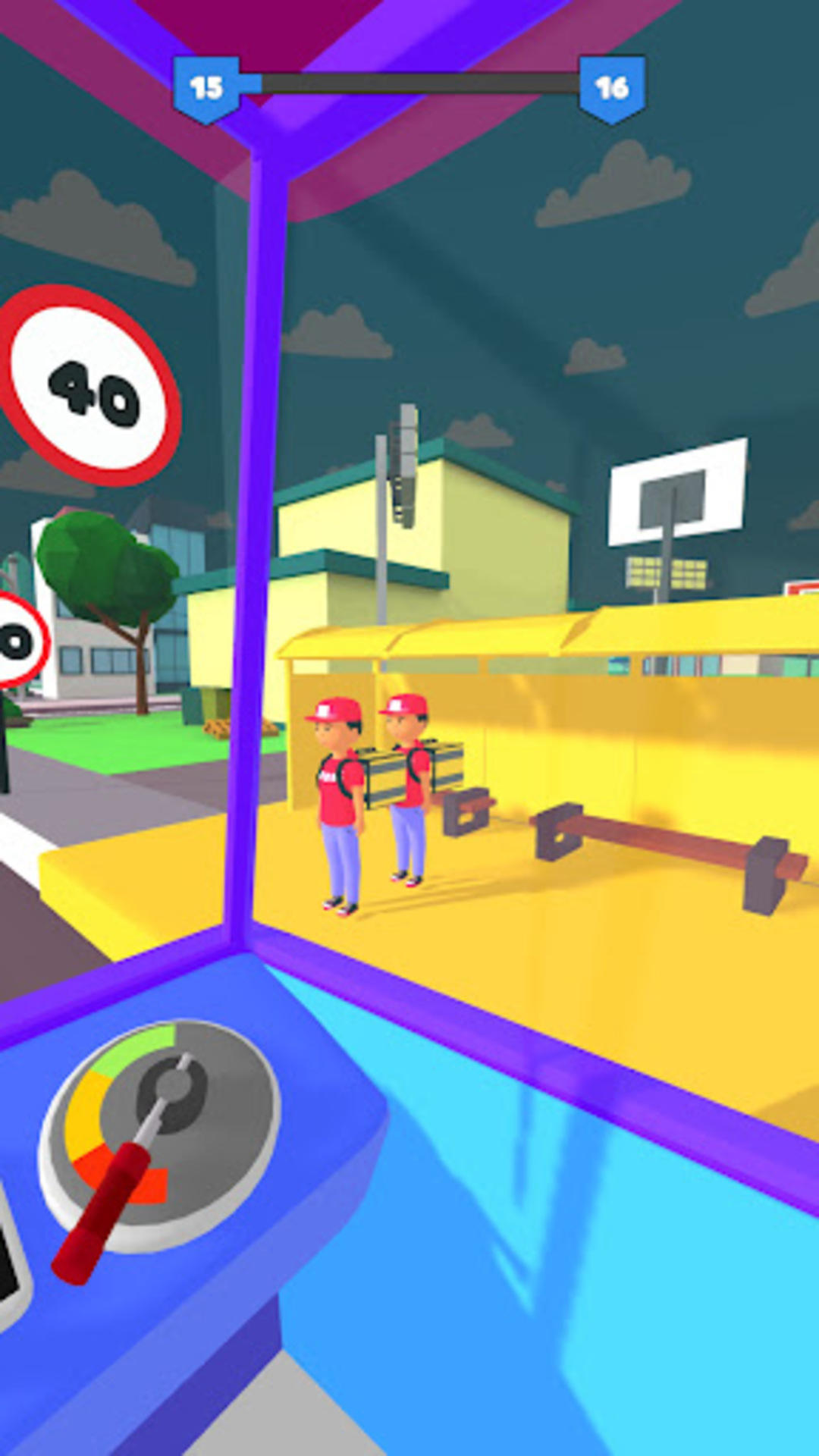 Скриншот игры Tram Simulator 3D