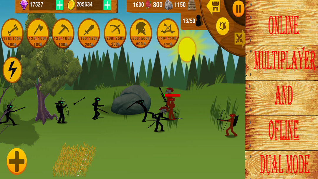 Screenshot of Age of Stickman : Stick Battle