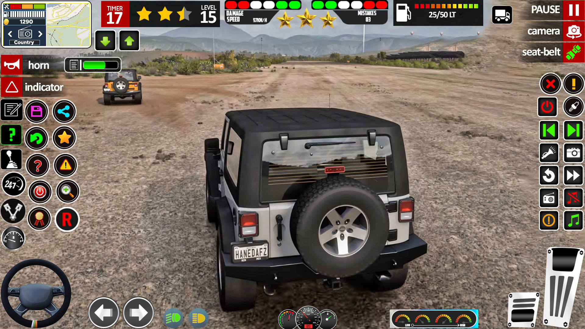 US Jeep Simulator Jeep Games Game Screenshot