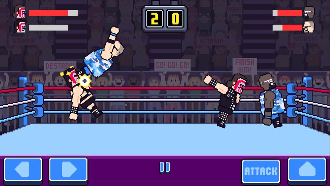 Screenshot of Rowdy Wrestling