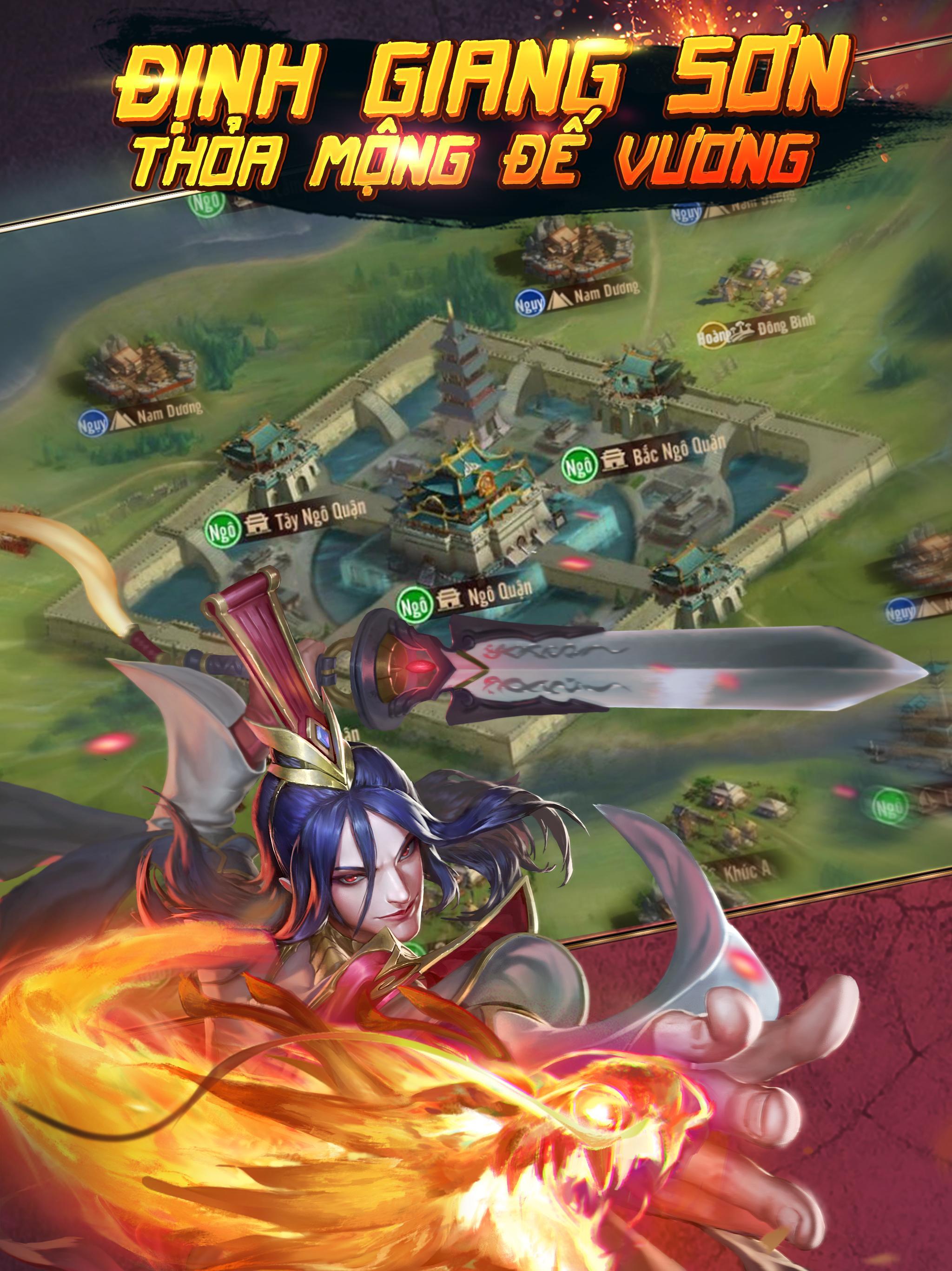 Công Thành Xưng Đế Mobile Game Screenshot
