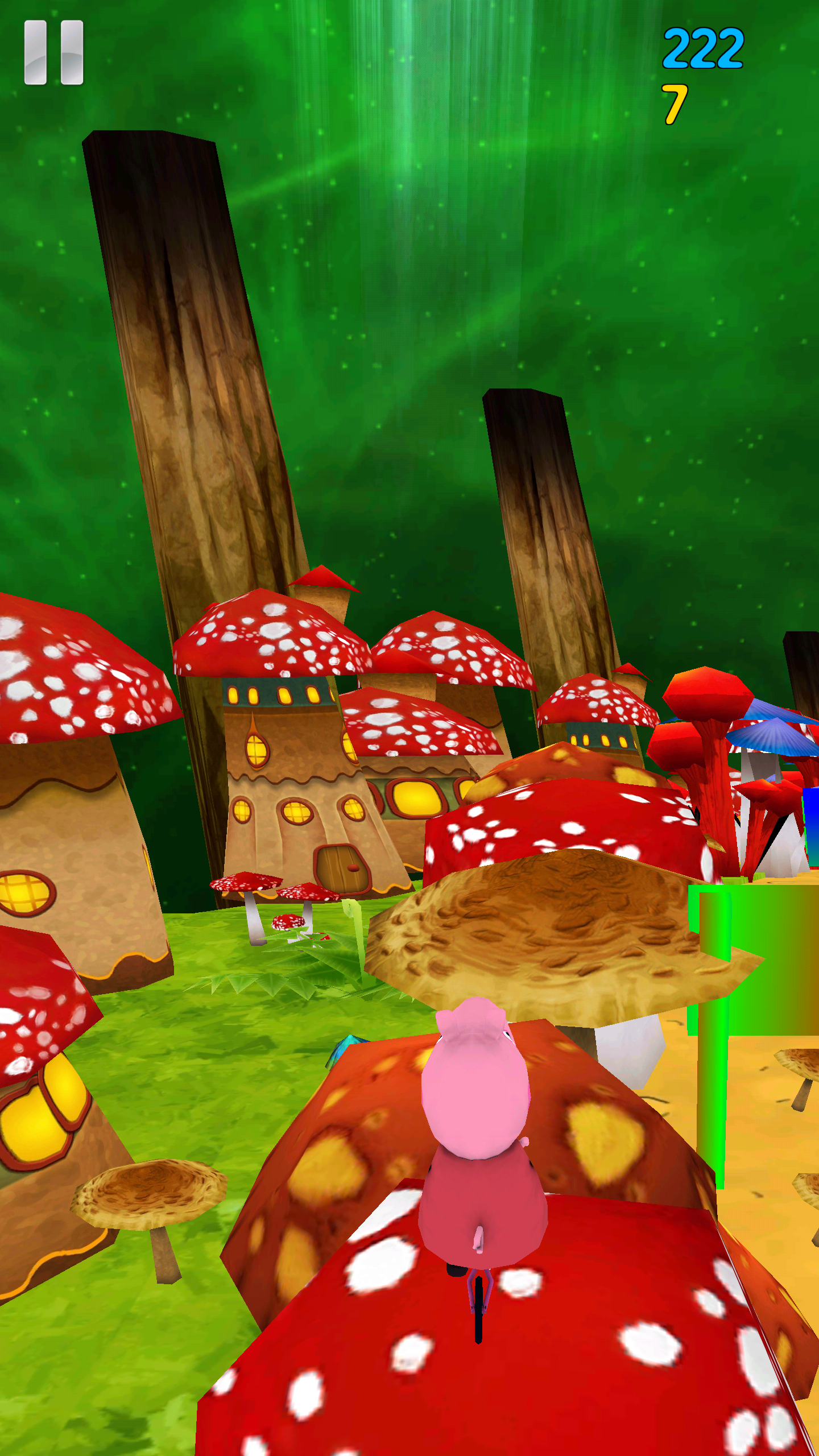 Dizzy Ride - Animals Runner ภาพหน้าจอเกม