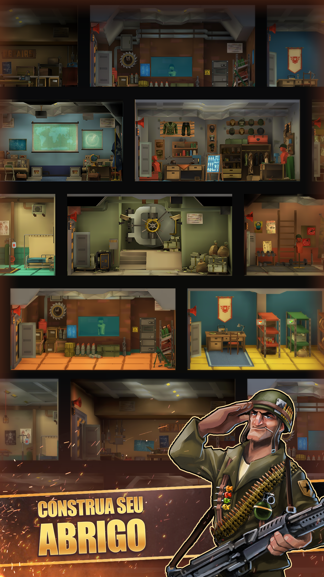 Captura de Tela do Jogo Last War: Shelter Heroes