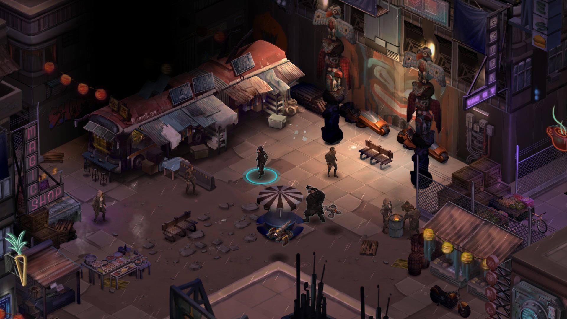 Screenshot of Shadowrun Returns