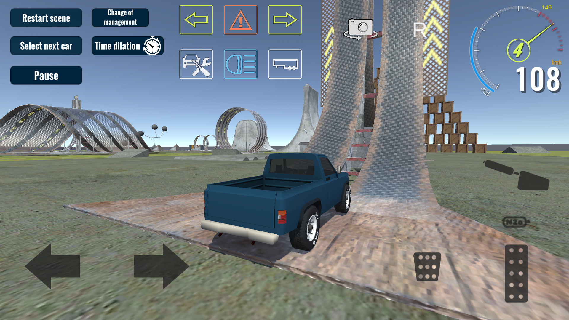 Car Crash Test Simulator 3D Game Screenshot